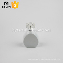 Flacon pulvérisateur de parfum en verre rechargeable blanc 100ml
